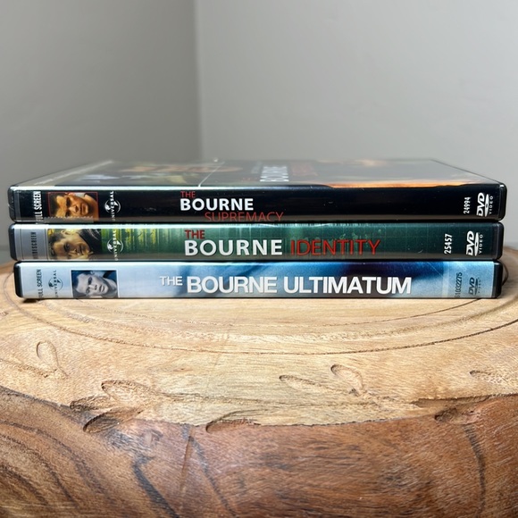 3 Bundle Bourne Supremacy Bourne Identity Bourne Ultimatum Matt Damon - Picture 7 of 7